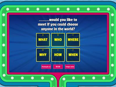 Pronomes Interrogativos: What-Who- Where - When - Why - How - 