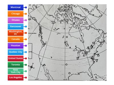 US and Canada Political Map