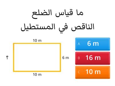 محيط الأشكال المعروفة 1