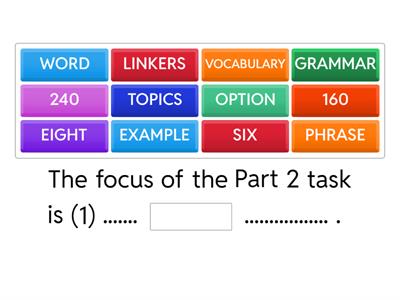 FCE "C" USE OF ENGLISH PART 2