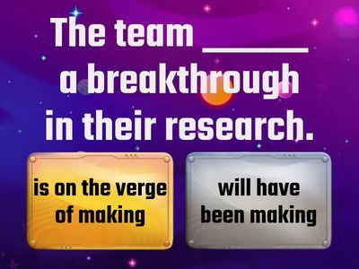 GttW B2+ Unit 5 - Advanced future forms 1