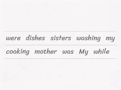 past continuous tense