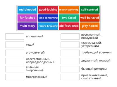 Spotlight 10, Module 7, compound adjectives.