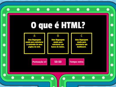 Game show - Desenvolvimento Web