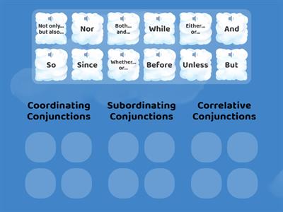 Types of Conjunctions