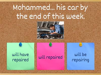  Future Continuous/ Future Perfect