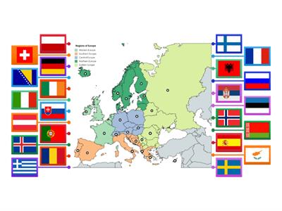 Vlajky Evropy