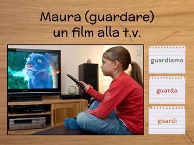 Verbi indicativo presente