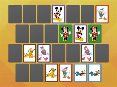 jogo da memoria- amigos do Mickey