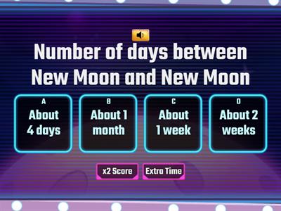 Moon Phases Gameshow