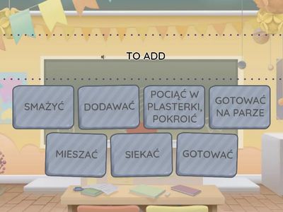 5 KLASA, TOGETHER, UNIT 2, COOKING VERBS