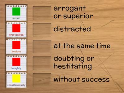 Cogheart Chapter 1 Vocab