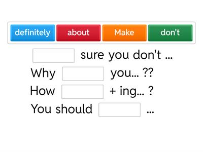 Suggestions Own it 2