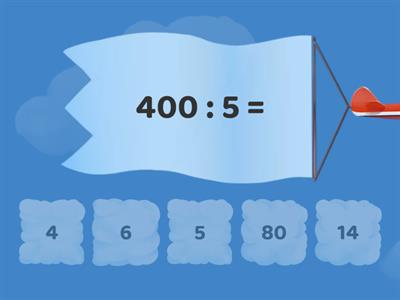 Деление с двузначными числами