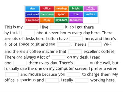 Describing your workspace