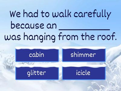 🎄🎁 Exploring winter aesthetics (Winter Wonderland Quiz)