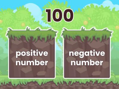 Positive or Negative numbers? 
