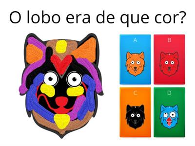 O lobo que queria mudar de cor