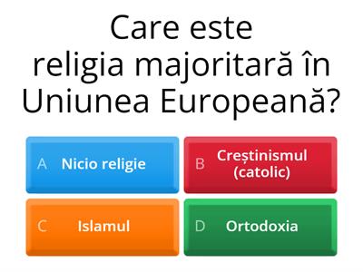 Diversitatea religioasă în Uniunea Europeană