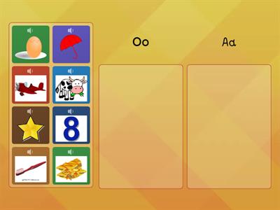 Γράμματα Αα και Οο