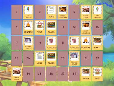 Memory game - June Party