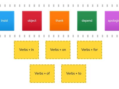 Verb plus preposition 1