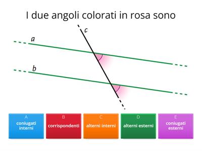  Rette parallele tagliate da una trasversale