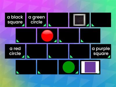 Memory - A circle / a square