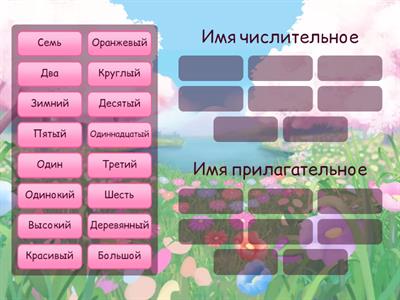 Имя числительное 