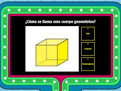 Cuerpos geométricos y redes