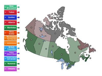 Canadian Provinces and Territories