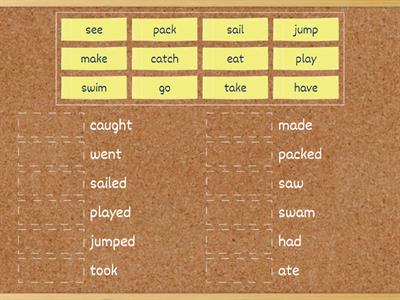 Year 3 (Module 9: On Holiday) - The simple past