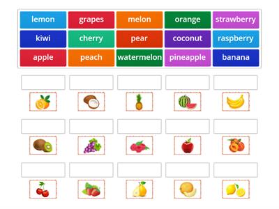 Food_part_1_Match_up_(easy_15_words) #my_teaching_stuff