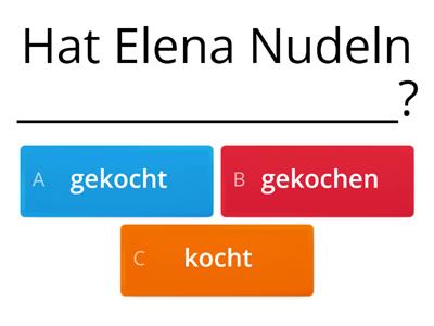 Klasse! A1 Lektion 12 Perfekt