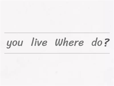Present Simple- Interrogative form