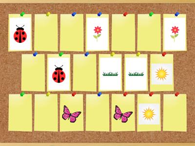  SPRINGTIME MEMORY GAME