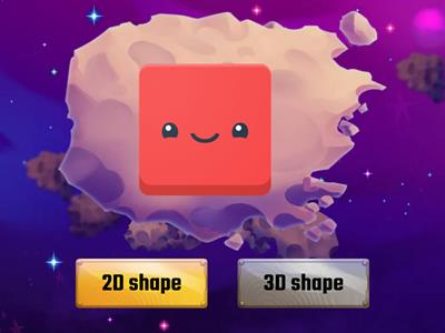 2D or 3D shape