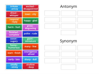 Pride Time Antonym/Synonym