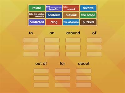 Outcomes Advanced Unit 3 prepositions