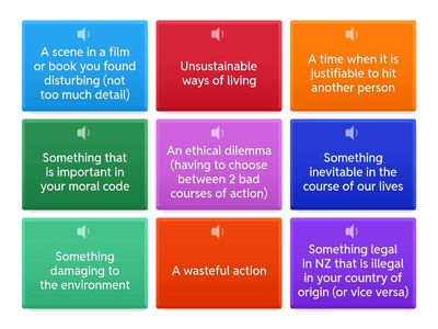 Speaking: vocabulary for debating and discussing