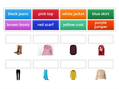 Clothes colours