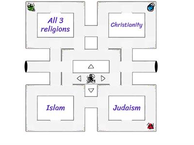   Religions of SW Asia Maze Chase