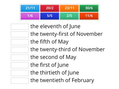 Dates