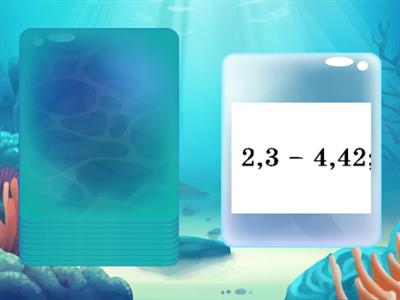 Вычитание дробей