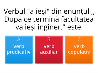 Tipuri de verbe
