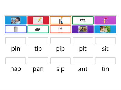 Jolly Phonics G1 3-letter words