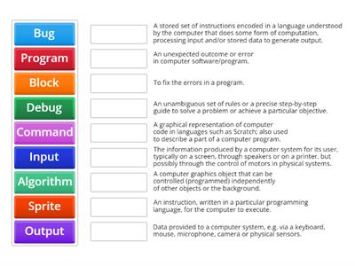 Computing Vocabulary