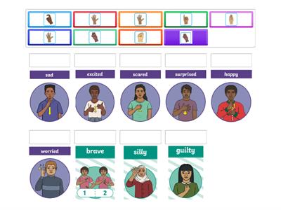 Auslan Handshape Match - Emotions