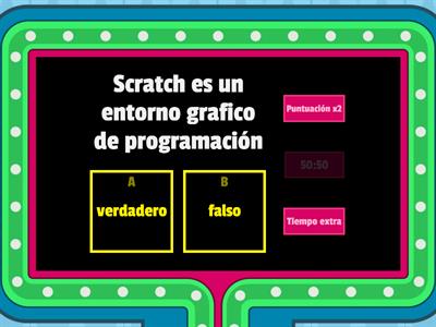 cuestionario scratch 3° Grado