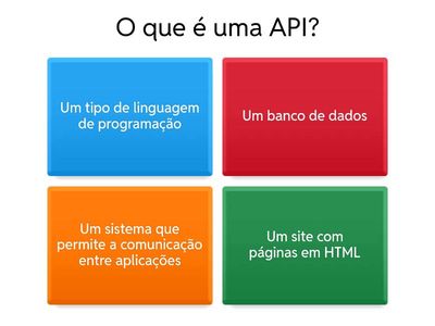 O que é uma API